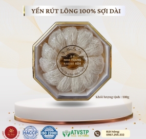 YẾN RÚT LÔNG 100% SỢI DÀI